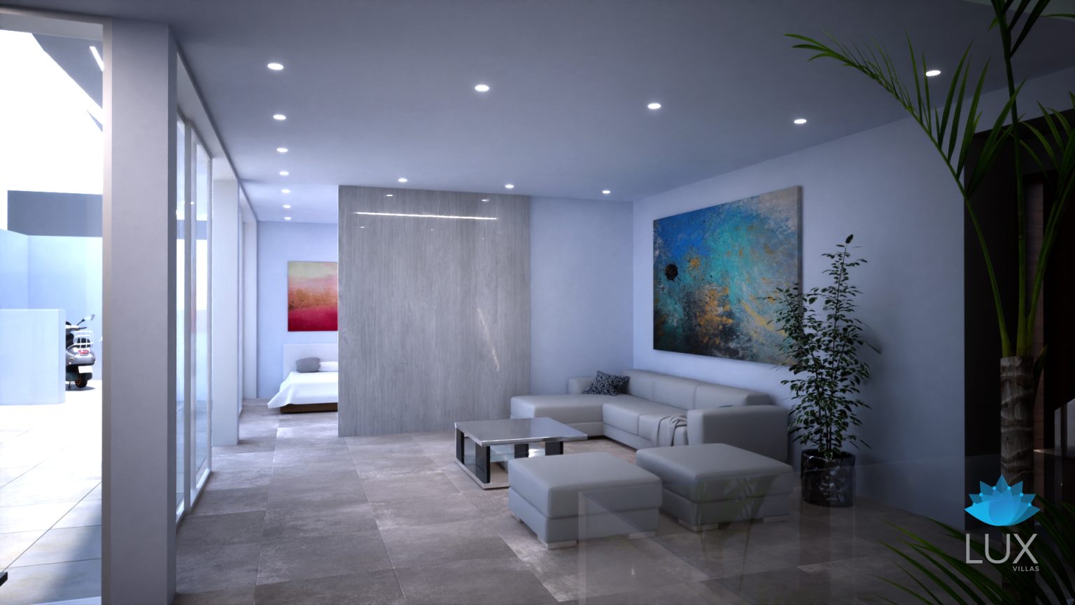 new built luxury villa roque conde costa adeje tenerife south modern minimalist pool (2)